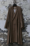 Mutedance 24 Autumn and Winter Single Button Long Coat MD-MD24FW46-CELADON